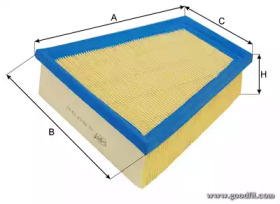 Система подачи воздуха GOODWILL для SKODA FABIA I Combi (6Y5) 1.2