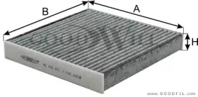 Фильтр салона GOODWILL для FORD TRANSIT TOURNEO 2.2 TDCi