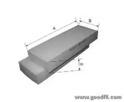 Фильтры GOODWILL для HONDA PRELUDE V (BB_) 2.0 16V (BB9)