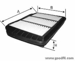 Фильтры GOODWILL для CHEVROLET NUBIRA седан 2.0 D