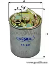 Топливный фильтр GOODWILL для MERCEDES-BENZ SPRINTER 3-t Фургон (903) 308 CDI