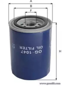 Масляный фильтр GOODWILL для FORD SIERRA Хэтчбек (GBC, GBG) 2.3 D