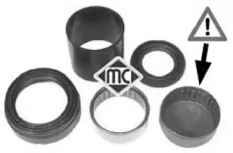 Балка моста / подвеска оси Metalcaucho для PEUGEOT 106 I (1A, 1C) 1.6