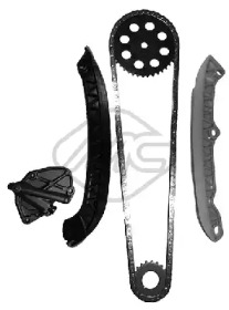 Комплект цели привода распредвала Metalcaucho для SKODA FABIA I Combi (6Y5) 1.2