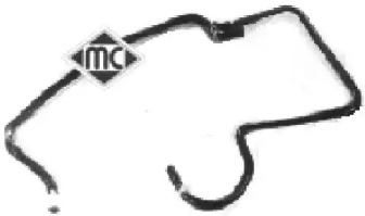 Шланги /провод охлажденный воды Metalcaucho для FORD ESCORT VII (GAL, AAL, ABL) 1.8 TD