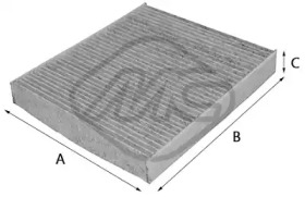 Фильтр салона Metalcaucho для FORD MONDEO IV Turnier (BA7) 1.6 Ti