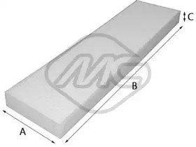 Фильтр салона Metalcaucho для MINI MINI купе (R58) Cooper