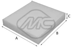 Фильтры Metalcaucho для HONDA JAZZ II (GD_, GE3, GE2) 1.3 (GD1)