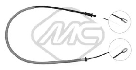 Тормоза Metalcaucho для NISSAN KUBISTAR (X76) 1.5 dCi
