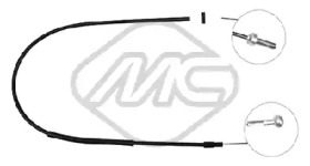 Система управления сцеплением Metalcaucho для FORD SIERRA Хэтчбек (GBC, GBG) 2.0 i DOHC