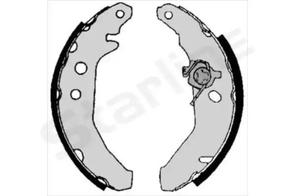 Барабанный тормозной механизм STARLINE для FORD FIESTA III (GFJ) 1.6