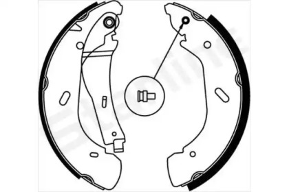 Тормозная колодка / накладка STARLINE для FORD TRANSIT c бортовой платформой/ходовая часть (FM_ _, FN_ _) 2.4 TDCi