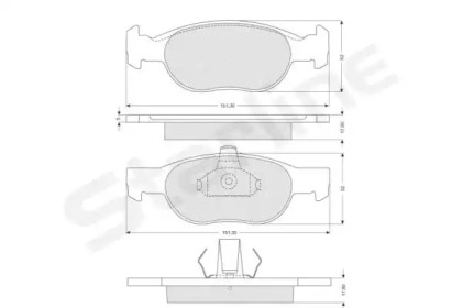 Запчасти для ТО STARLINE для MAZDA 121 III (JASM, JBSM) 1.8 D