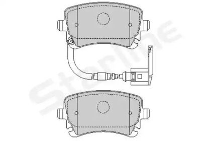 Дисковой тормозной механизм STARLINE для VW TRANSPORTER VI c бортовой платформой/ходовая часть (SFD, SFE 2.0 TDI