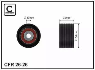 Ремень ГРМ / комплект CAFFARO для NISSAN KUBISTAR (X76) 1.6 16V