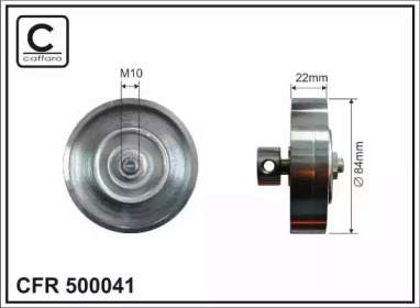 Ролик натяжителя CAFFARO для NISSAN MICRA III (K12) 1.2 16V