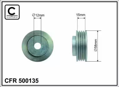 Поликлиновойремень / комплект CAFFARO для SUZUKI SX4 (EY, GY) 1.6 VVT 4x4 (RW 416)