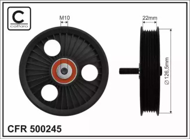 Ролик натяжителя CAFFARO для NISSAN KUBISTAR (X76) 1.5 dCi