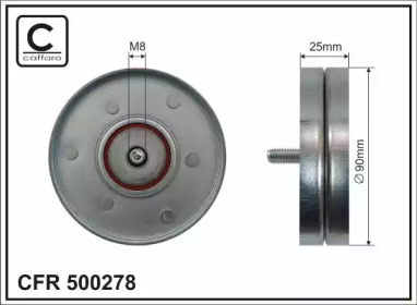 Поликлиновойремень / комплект CAFFARO для VW MULTIVAN V (7HM, 7HN, 7HF, 7EF, 7EM, 7EN) 2.0 TSI 4motion