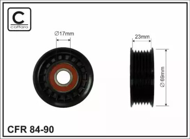 Поликлиновойремень / комплект CAFFARO для VW MULTIVAN V (7HM, 7HN, 7HF, 7EF, 7EM, 7EN) 3.2 V6