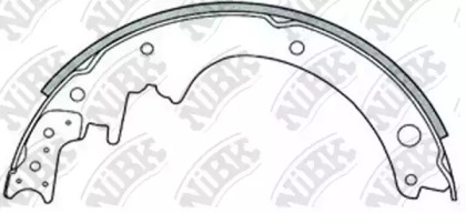 Тормозная колодка / накладка NiBK для NISSAN PATROL III/1 Station Wagon (W160) 3.2 D (W160)