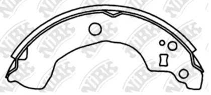 Запчасти для ТО NiBK для NISSAN ALMERA II Hatchback (N16) 2.2 Di