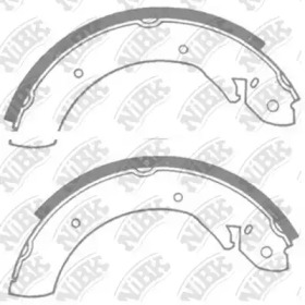 Барабанный тормозной механизм NiBK для FORD P 100 I 1.6