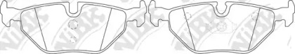 Тормозные колодки NiBK для BMW 3 (E30) M3 2.3