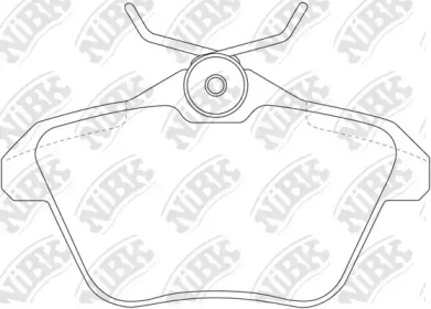 Дисковой тормозной механизм NiBK для ALFA ROMEO 164 (164_) 3.0 24V QV (164.H1)