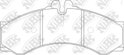 Дисковой тормозной механизм NiBK для MERCEDES-BENZ SPRINTER 3-t Фургон (903) 308 CDI