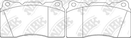 Дисковой тормозной механизм NiBK для SUBARU IMPREZA седан (GD) 2.0 WRX STi AWD (GDB)