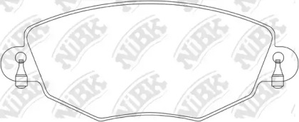 Дисковой тормозной механизм NiBK для JAGUAR X-TYPE Estate (X400) 2.0 D