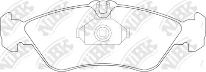 Дисковой тормозной механизм NiBK для MERCEDES-BENZ SPRINTER 3-t Фургон (903) 308 CDI