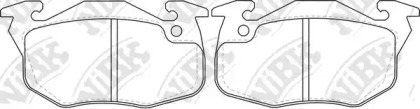 Тормозные колодки NiBK для PEUGEOT 205 I (741A/C) 1.7 Diesel