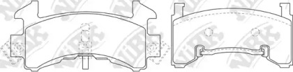 Дисковой тормозной механизм NiBK для CHEVROLET S10 Пикап 4.3 4x4