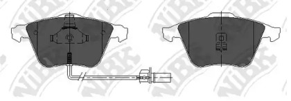 Дисковой тормозной механизм NiBK для SKODA FABIA I Combi (6Y5) 1.4