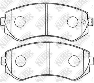 Запчасти для ТО NiBK для NISSAN SUNNY III Liftback (N14) 2.0 i 16V