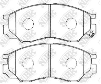 Запчасти для ТО NiBK для MITSUBISHI L 400 автобус (PD_W, PC_W, PA_V, PB_V, PA_W) 2.0 (PA3W)
