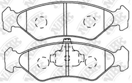 Запчасти для ТО NiBK для MAZDA 121 III (JASM, JBSM) 1.8 D