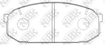 Запчасти для ТО NiBK для MAZDA 323 F V (BA) 2.0 24V