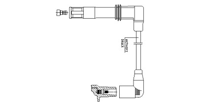 Система зажигания / накаливания BREMI для VW BORA Variant (1J6) 1.4 16V