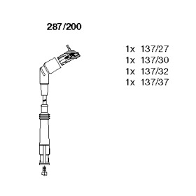 Свечной кабель / соединительные элементы BREMI для BMW 3 Compact (E36) 316 i