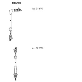 Система зажигания / накаливания BREMI для ALFA ROMEO ALFASUD (901_) 1.2 ti