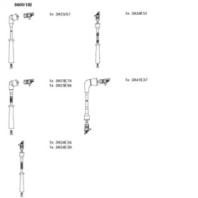 Система зажигания / накаливания BREMI для MAZDA MPV I (LV) 3.0 i V6 (LV10)