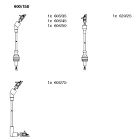 Система зажигания / накаливания BREMI для PEUGEOT 305 II (581M) 1.3