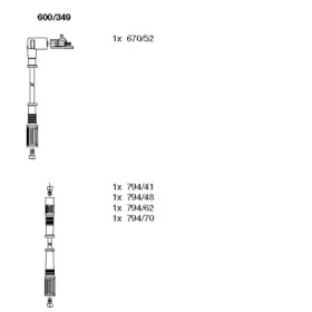 Система зажигания / накаливания BREMI для FIAT PANDA (141_) 1000 4x4