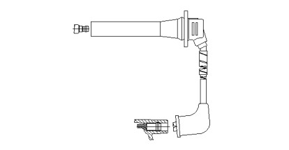 Свечной кабель / соединительные элементы BREMI для MAZDA 323 S VI (BJ) 1.9 16V