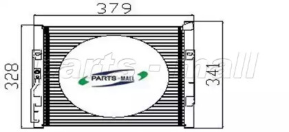Кондиционер PARTS-MALL для HONDA CIVIC II Shuttle (EE) 1.6 i 16V 4WD (EE4)