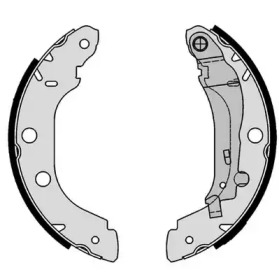 Барабанный тормозной механизм JURID для NISSAN KUBISTAR (X76) 1.5 dCi