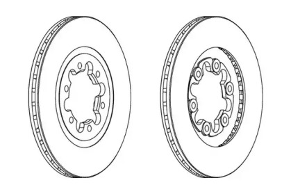 Тормозной диск JURID для MAZDA E-SERIE Фургон (SR2) E2000